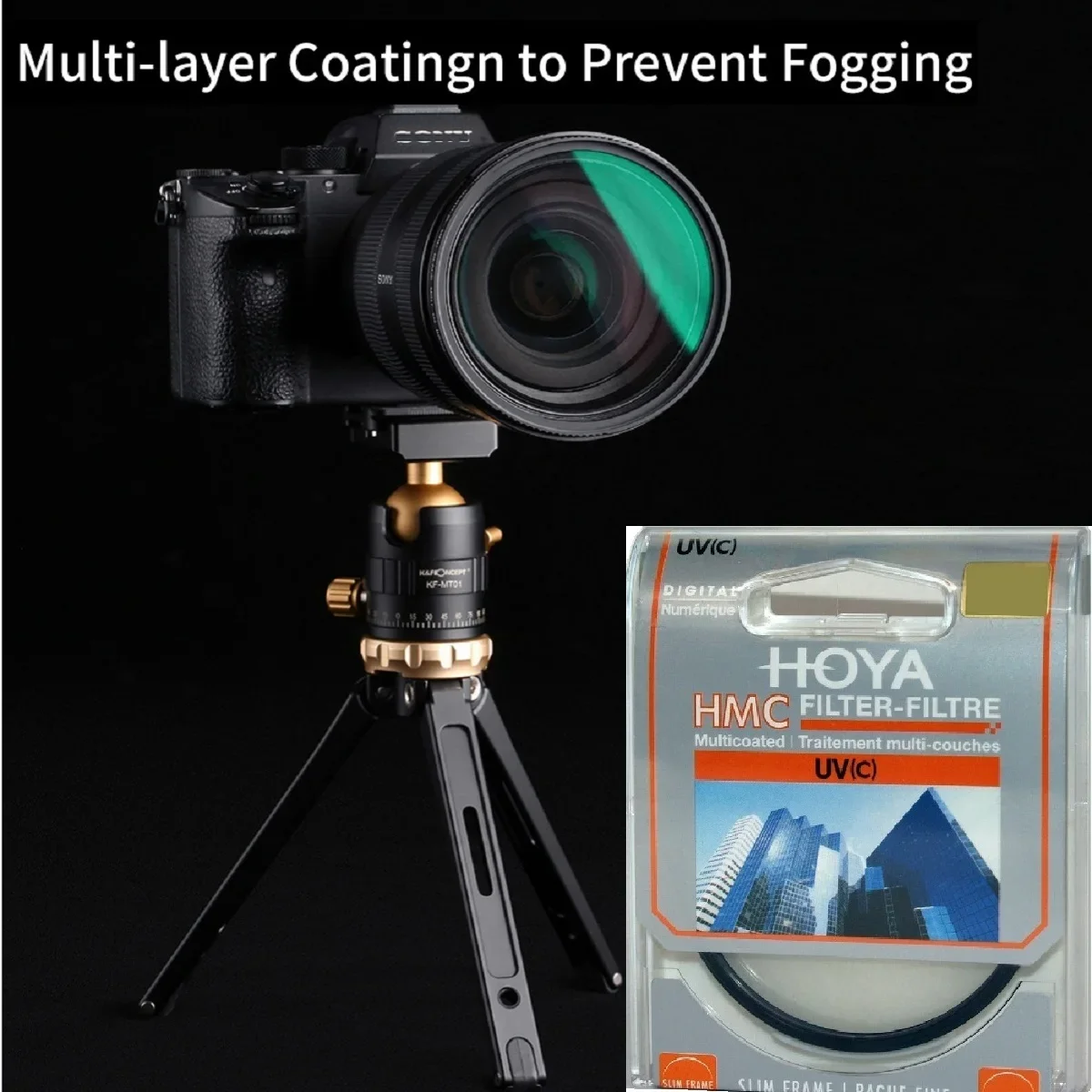 HOYA HMC UV(c) Filter 49mm 52mm 55mm 58mm 62mm 67mm 72mm 77mm 82mm Slim Frame Digital Multi Coated Anti-Glare Blue Light Filters 4