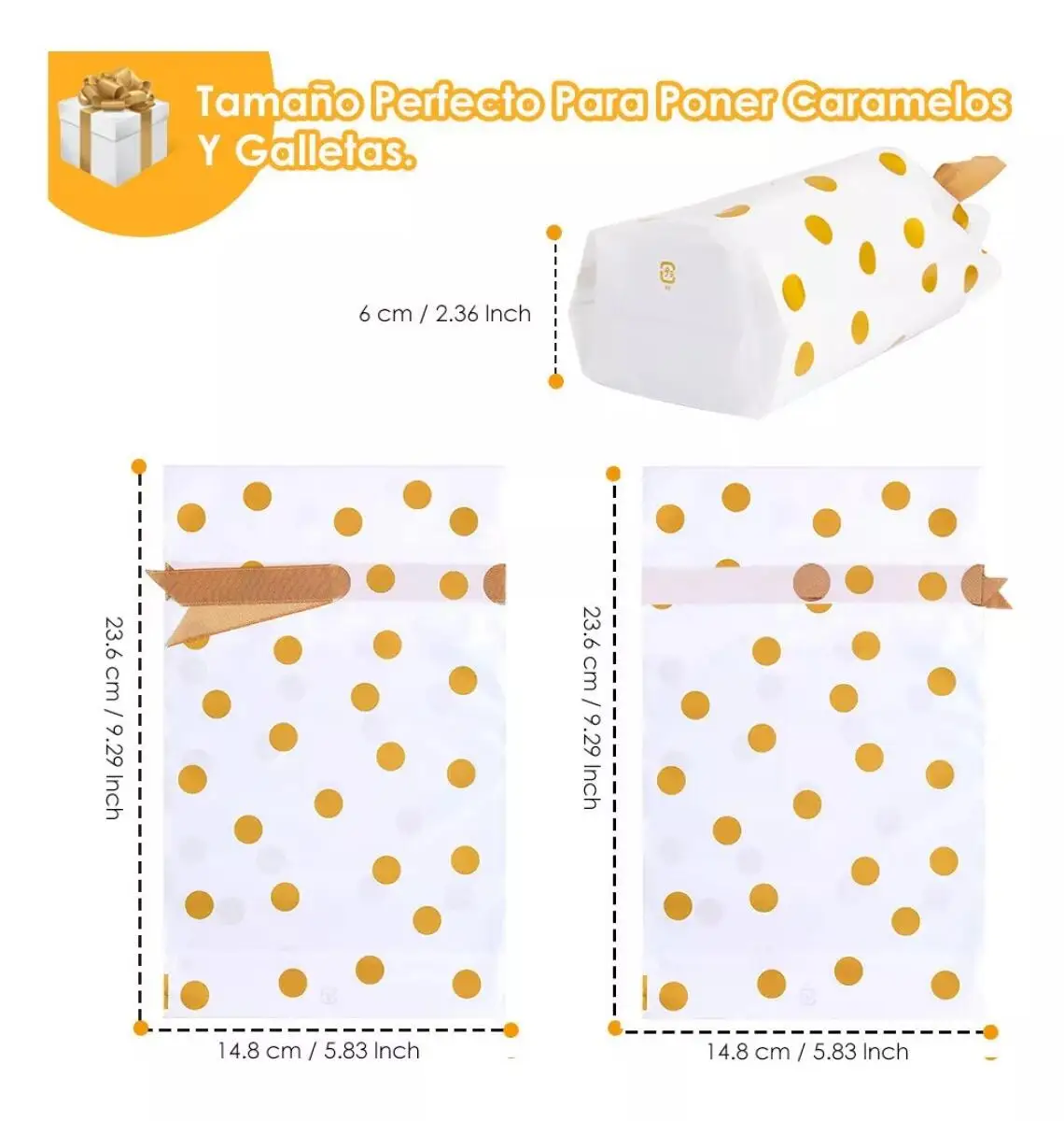 50 piece set of party candy packaging bags