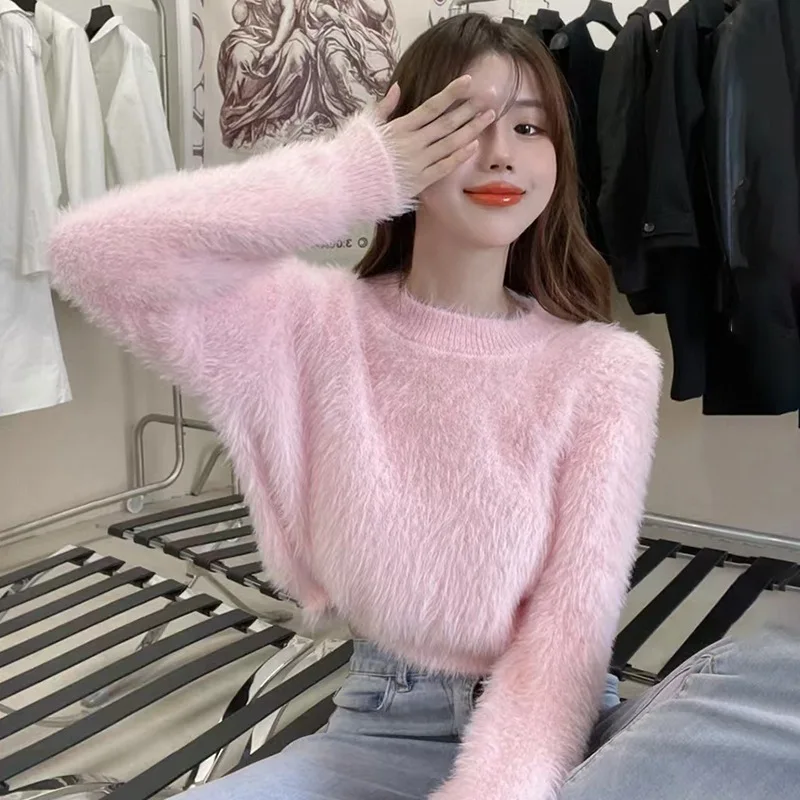 Y2K Crop Top Sweater 2