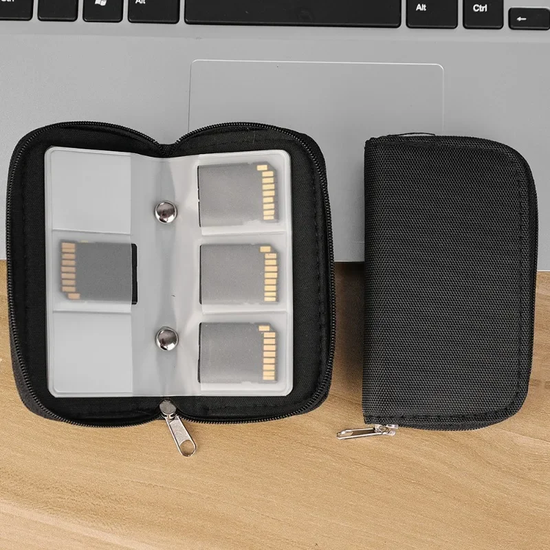 Credit Card Holder Card Holder Card Protector Card Display Stand Desk Card Holder Photo Card Holder Memory Card Protector Photo Card Binder Plastic Storage Box Memory Card Storage Bag Carrying Case Holder Wallet 22 Slots for CF/SD/Micro SD/SDHC/MS/DS Game Accessories memory card box
