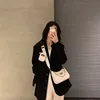 MINISO Cartoon Printed Snoopy Shoulder Bag 3-in-1 Underarm Bag Fashion Women's Shoulder Bag Casual Chain Handbag 6
