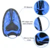 1Pair Swimming Paddles Power Hand Paddles Swim Training Tools Adjustable for Men Women Swim Hand Paddles 6