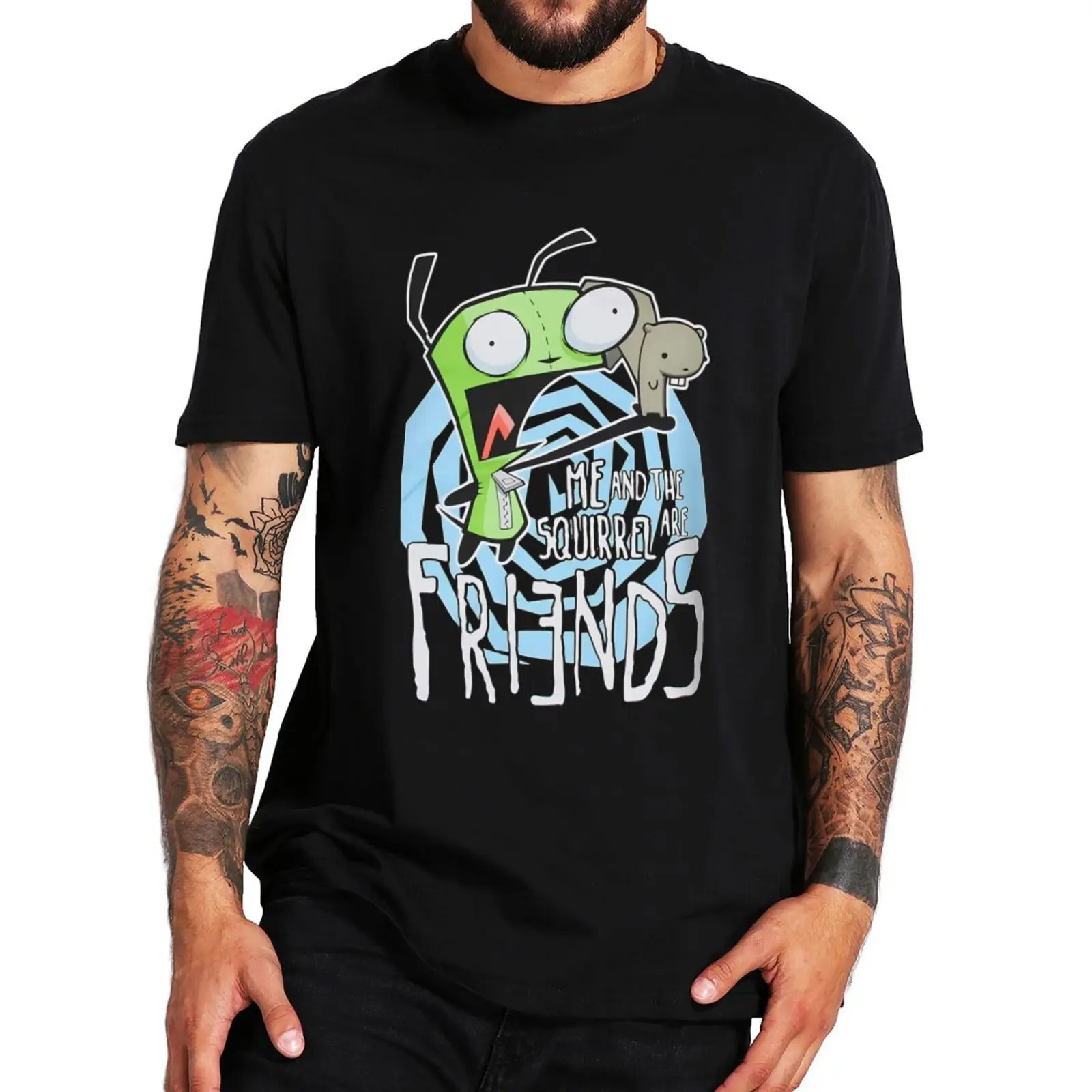 Invader-Zim-Me-And-The-Are-Friends-T-Shirt-Animated-Dark-Comedy-TV ...