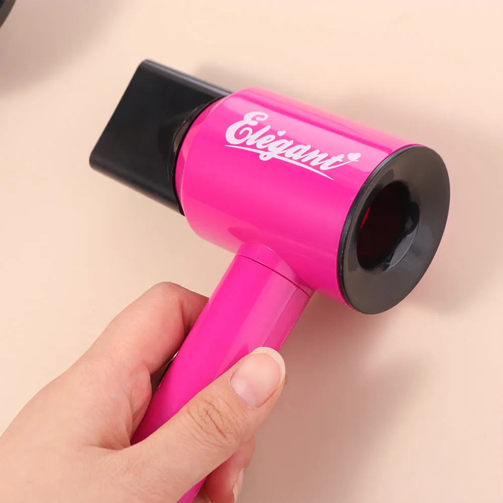 9/13/17Pcs Princess Dress Up Hair Dryer and Haircut Toy Kit Straight Hair Stick Blow Dryer Hair Salon Toy Kit Curler
