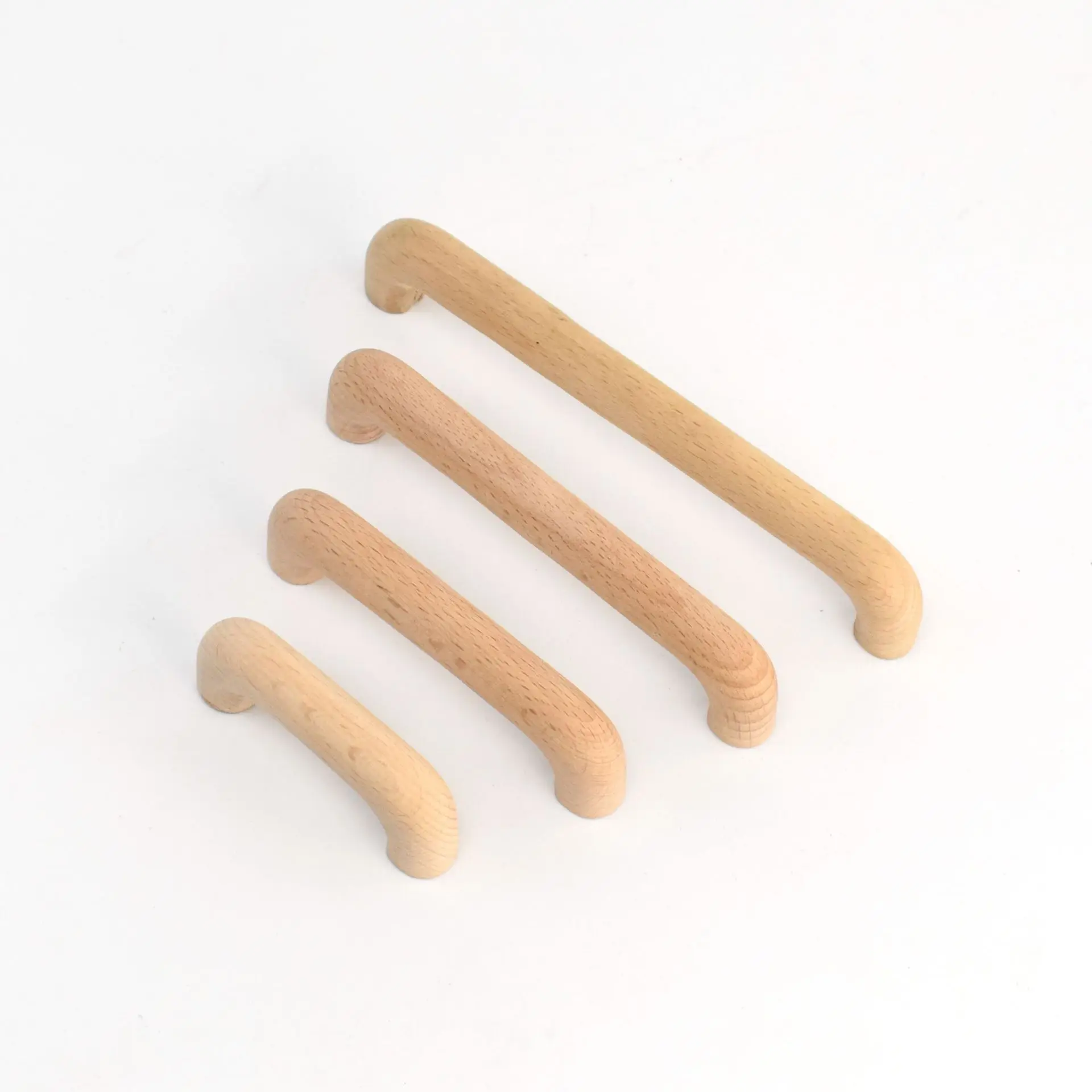 Furniture Handles Kitchen Cabinet Drawer Solid Wood Door Knobs