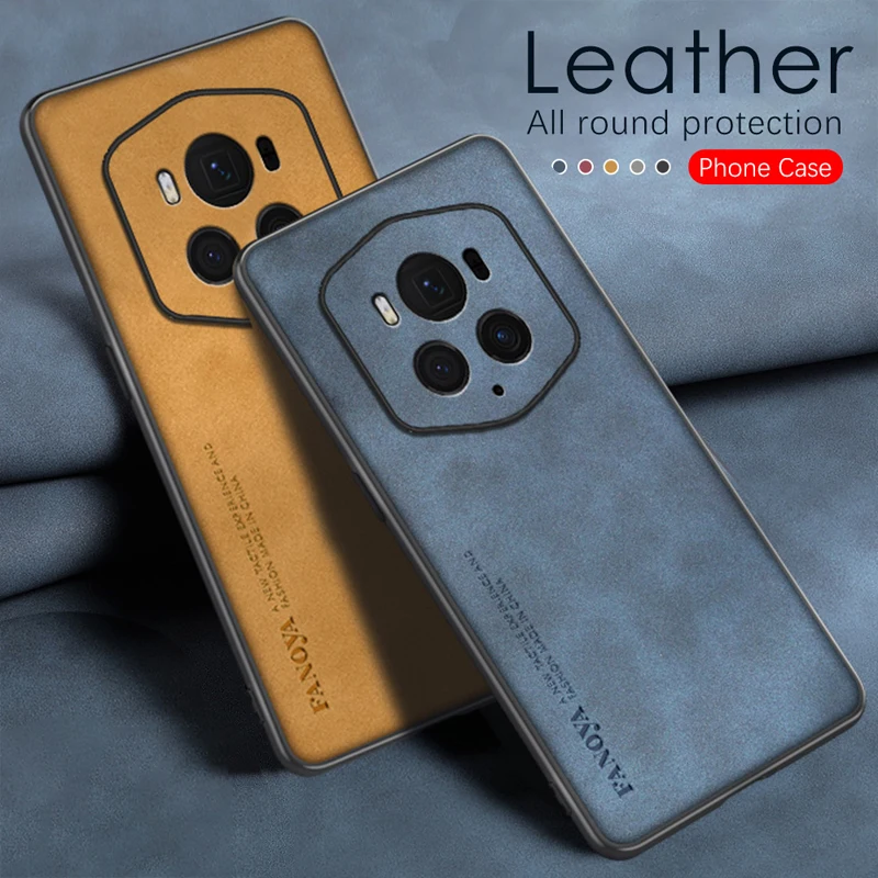 Custodia In Pelle Per Huawei Honor Magic6 Rsr Porsche Design Protezione In Silicone Cover Per Telefono Di Lusso Muslimate Bvl-An20 Coque