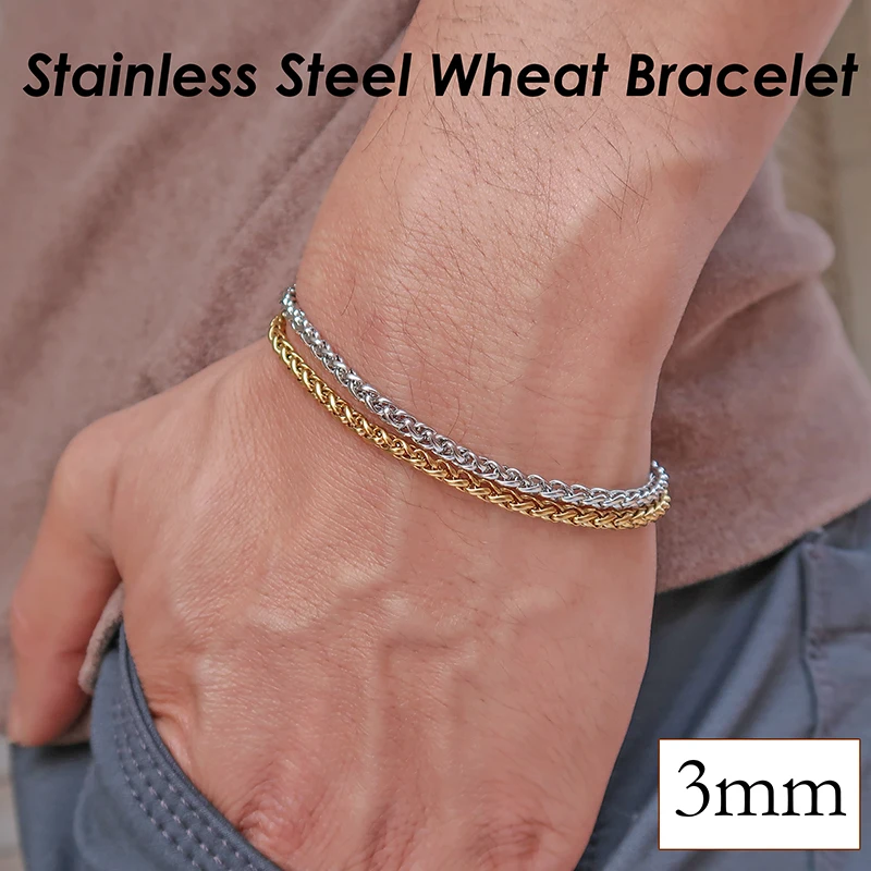 Catena In Rame Puro 100% Fatta A Mano, Collana A Grano Di Riso, Anche Cavigliera O Bracciale