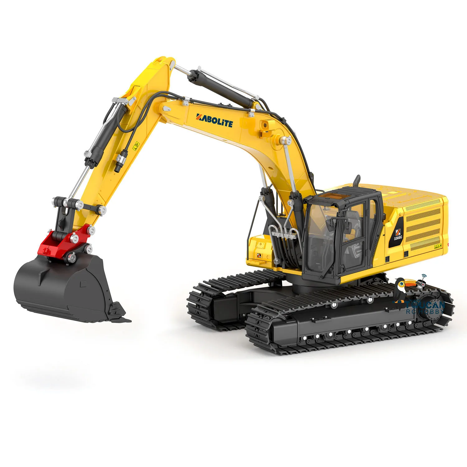 Kabolite K336GC RC Hydraulic Excavator RTR Upgraded K961 100S 1/18 Construction Digger Light Model Toy TH22749 3