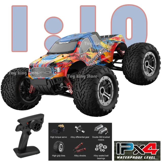 RC Climbing Car Raptor F-150 Remote Control Buggy Double E E331 Ipx4 Waterproof 2.4G Racing Competition Vehicle Toy for Kid Gift 1