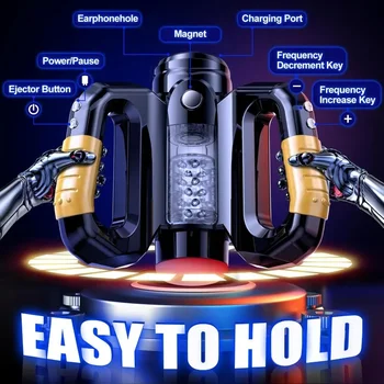 Automatic Male Masturbator – 10 Thrusting & Rotating Modes | UAE Delivery Only (VIP61)