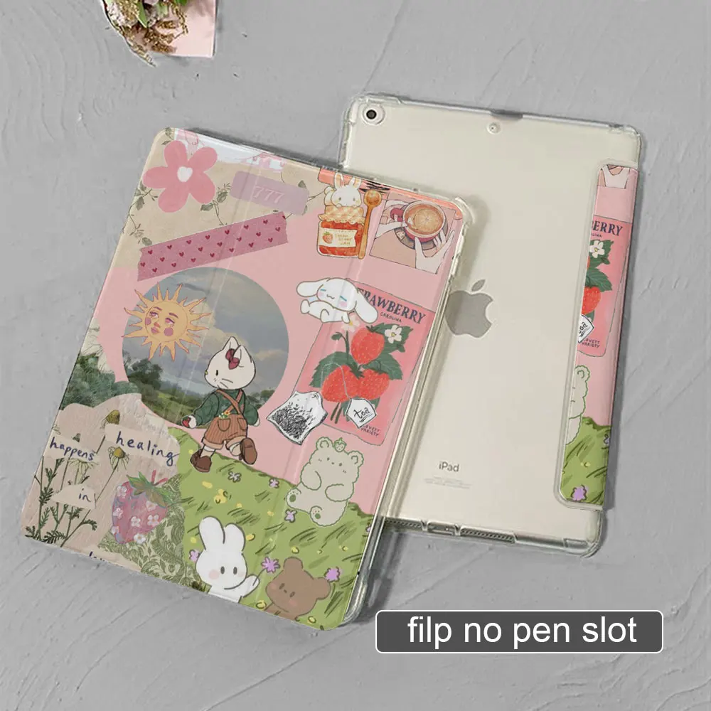 Black Cat Pattern iPad Case - Fun & Stylish Protective Cover