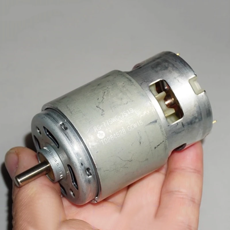 MABUCHI RS-775WC-7519 DC 12V 18V 24V 18500RPM 고속 고토크 42MM 전기 모터 5mm 샤프트
