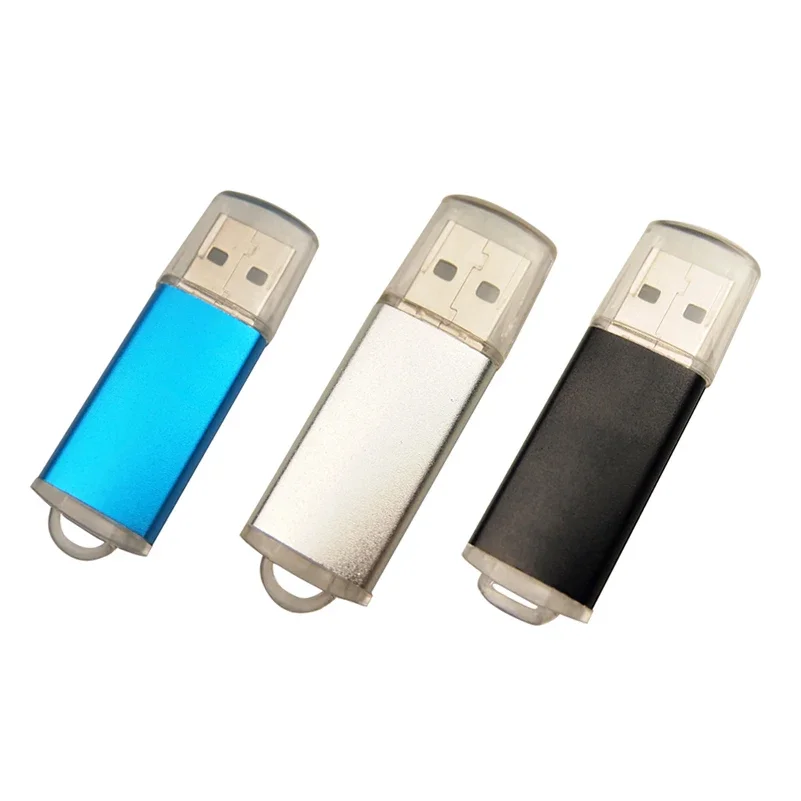 thumbnail image 1 of Memoria USB de alta velocidad, memoria USB de metal, memoria USB 2.0, 64 GB, 32 GB, 16 GB, 8 GB, 4 GB, unidades flash USB, disco de memoria de 128 GB, 1 of 5