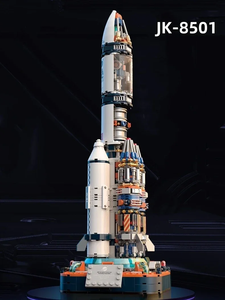JAKI ブロックティーンビルディングおもちゃレンガ宇宙飛行士