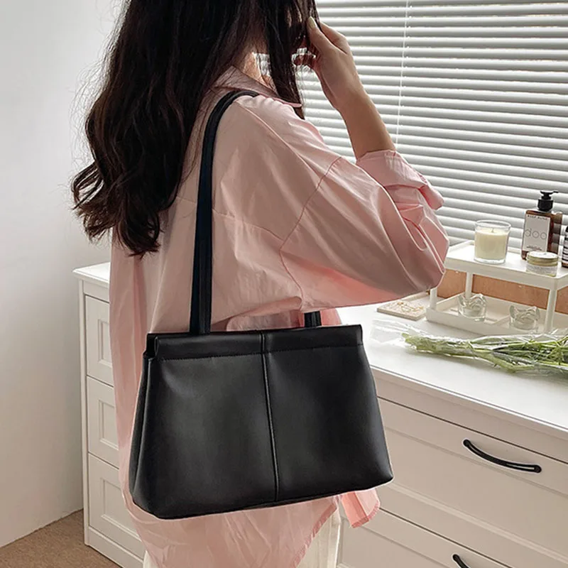 

Высококачественные Наплечные Сумки из искусственной кожи для женщин, роскошная дизайнерская сумка и кошелек, новинка 2023, вместительная Повседневная Сумка-тоут под подмышек