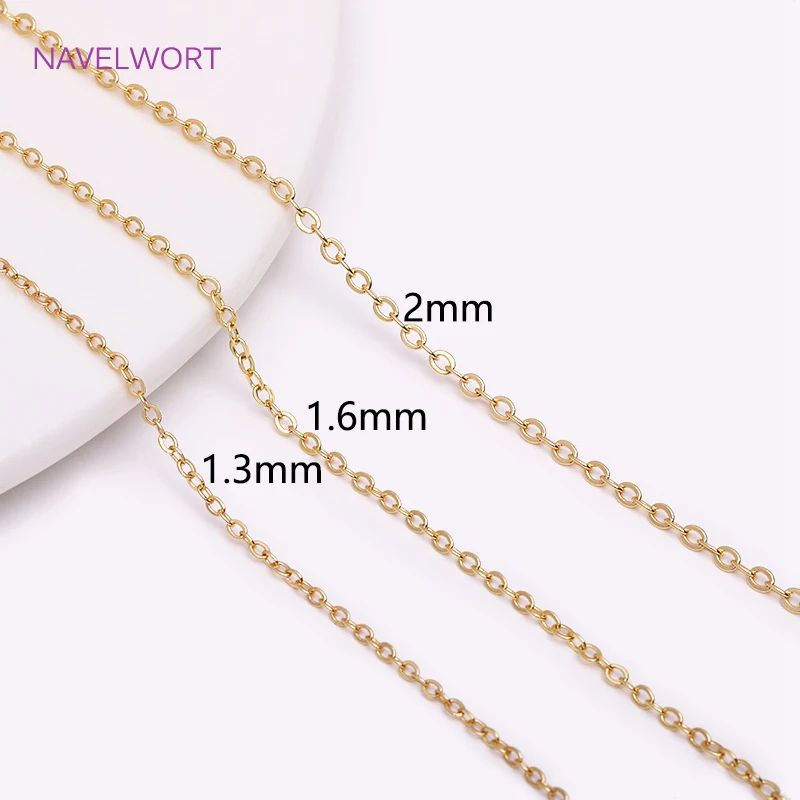 Рисунок 2 - Покрытая 18-каратным золотом тонкая цепочка 1