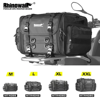 Rhinowalk Borsa da viaggio per moto Borsa da viaggio impermeabile 19L-80L espandibile Borsa da sella per motore di grande capacità Borsa da sella