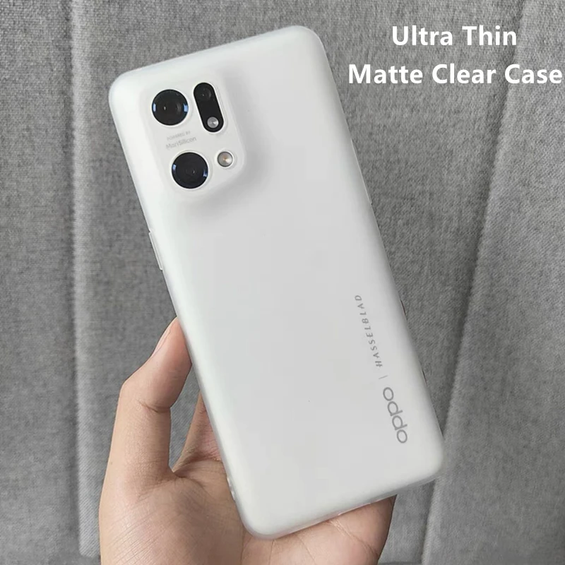 Custodia SEAHAI Per Oppo Find X5 Pro - Silicone Morbido TPU, Protezione Completa Antiurto Con Cuscini D'Aria, Rosso