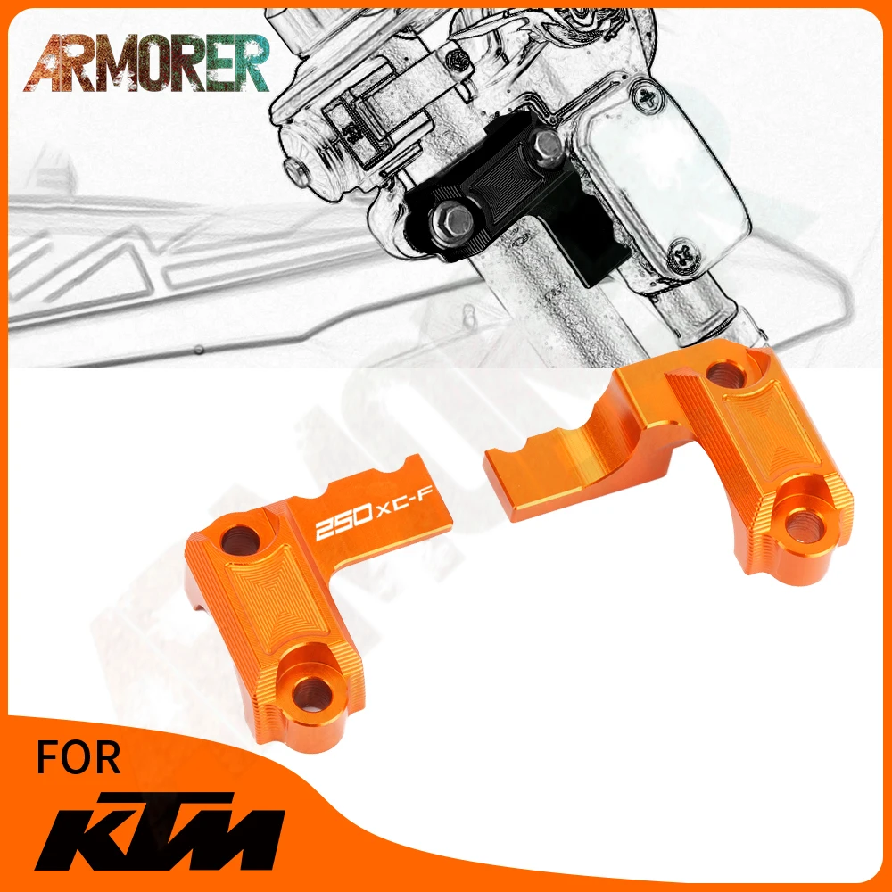 

Motorcycle CNC Master Cylinder Protectors Accessories For KTM 250 350 450 XCF XC-F XC F 250XC-F 350XCF 450XC F 2020 2021 2022