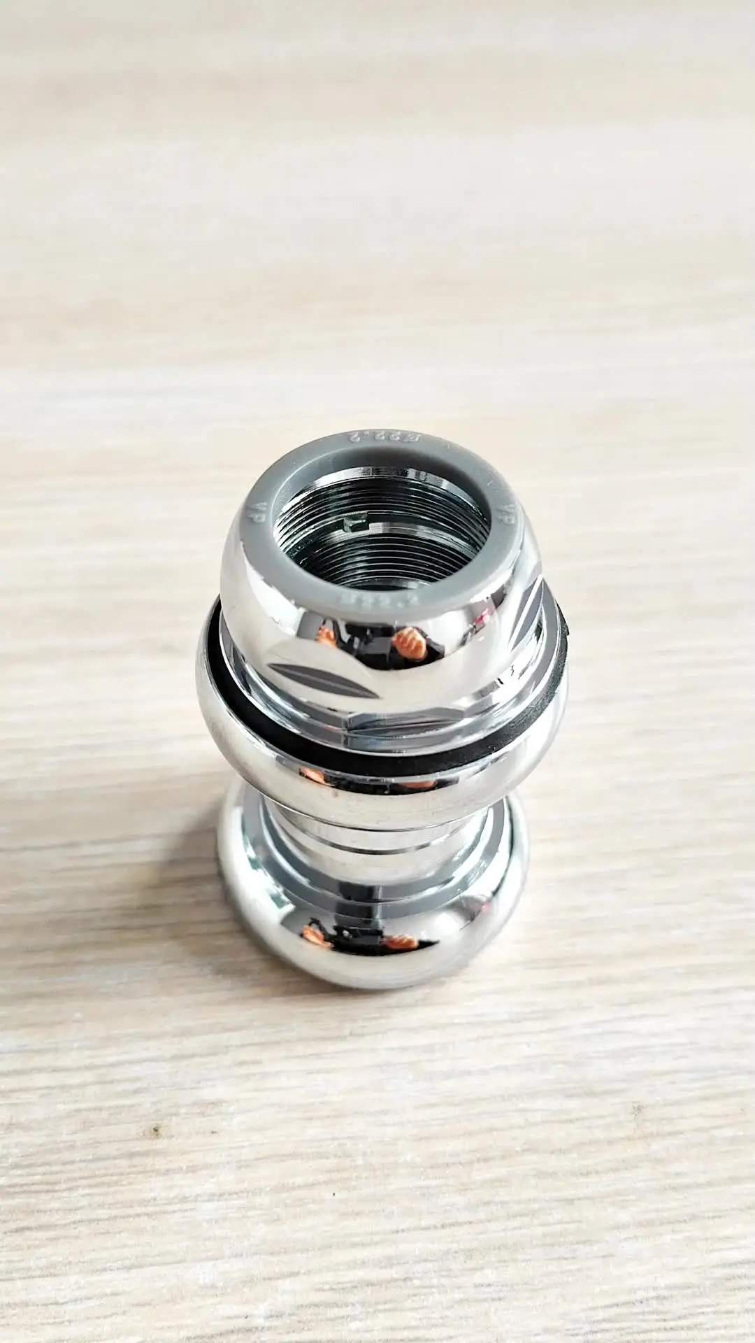 ALTA Threaded Bicycle Headset - 22.2x32.5x27mm Chrome Steel Headset, 1" Steerer Tube