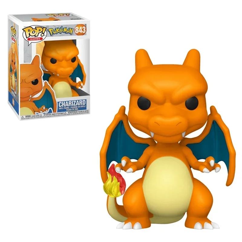 thumbnail image 4 of Figuras de juguete Funko POP de Pokémon Go: Pikachu, Bulbasaur, Charmander, SQUIRTLE, MEWTWO, CHARIZARD, 843, 4 of 5