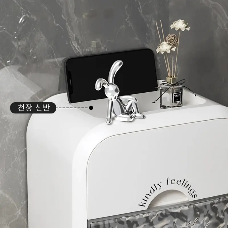Tissue Box Texture Appearance Toilet Wall Mounted