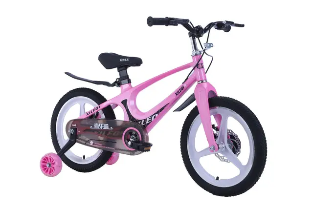 LazyChild New Children's Bicycle Magnesium Alloy Light Bicycle Flash Wheel Double Disc Brake Children's Bicycle DropShipping 5