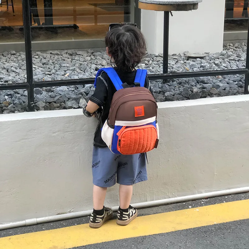 Mochila de lona ligera para niños y niñas, morral escolar para padres e hijos, 2024 - Imagen 4