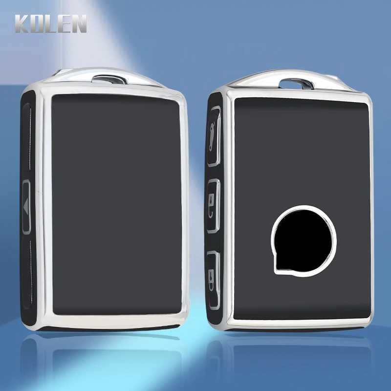 BUSDPL 4er Set Türschloss Abdeckungen Für Volvo XC-40/60/70/90 | Geräuschreduzierung & Rostschutz