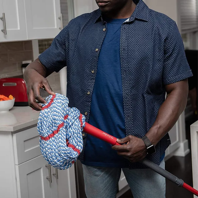 1/3Pcs Rongyos Fej Forgó Pamutpárnák Csere- És Mosási Padlóhoz Forduló Rongytisztító Szerszámok Háztartási Mikroszálas - Image 5