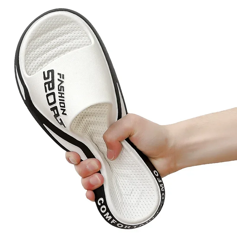 40-41-42-43-44-45 Size New Durable Soft Men's Slippers Summer Home Casual Sandals Indoor & Outdoor Non-slip Thick of Slippers
