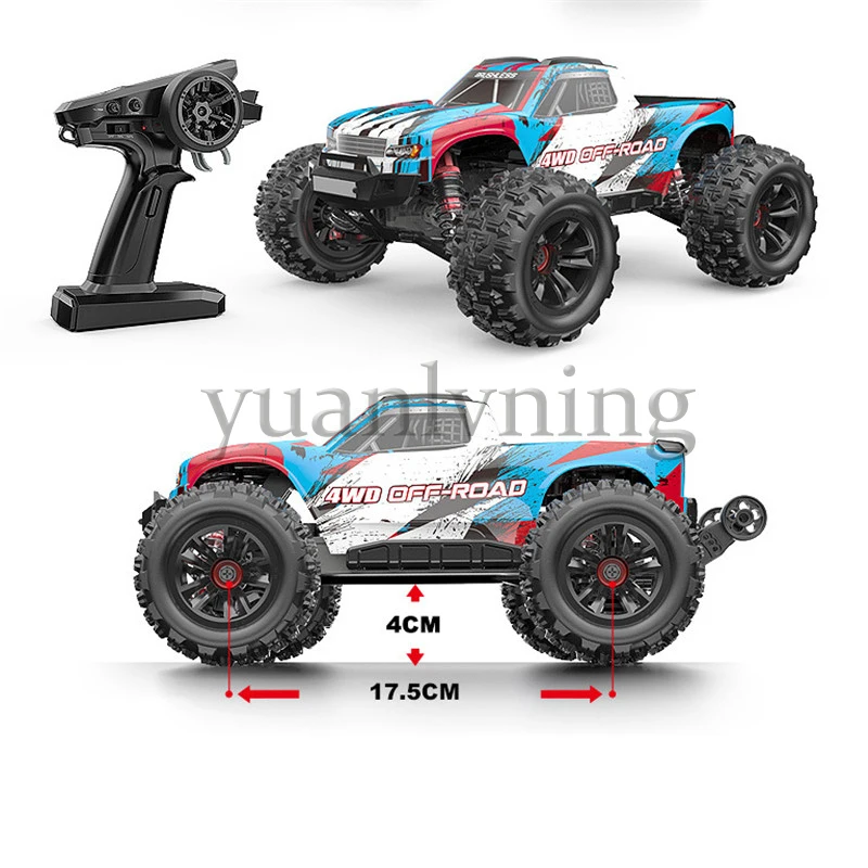 MJX 16207 16208 원격 조종 자동차 1/16 4WD RC카 70KM/H 브러시리스 RC 레이싱카 원격 조종 오프로드 트럭 장난감