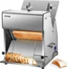 Commercial Toast Bread Slicer, 12mm Thickness Electric Bread Cutting Machine, 31PCS Commercial Bakery Bread Slicer, 110V T 1