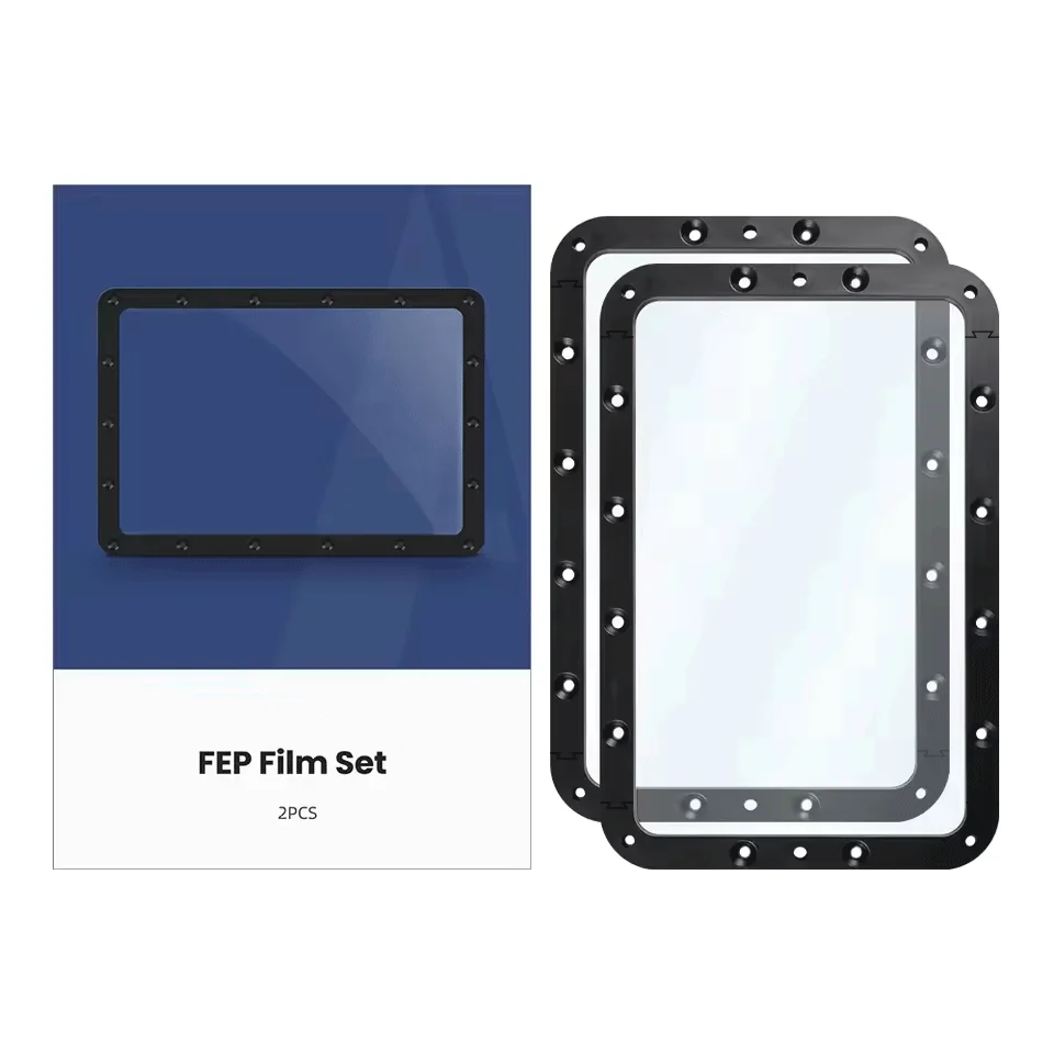 Für Anycubic Photon Mono 2/Mono 4 FEP-Folie 2 Stück Harzschale FEP 3D-Drucker Zubehör, Photon Mono 2/4 UV LCD Harz 3D-Drucker