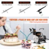 VEVOR Professional Dual-Action Airbrush Kit 120W Electric Spray Gun Air Brush Painting Set Art Nail Tattoo Makeup Model Sprayer 5