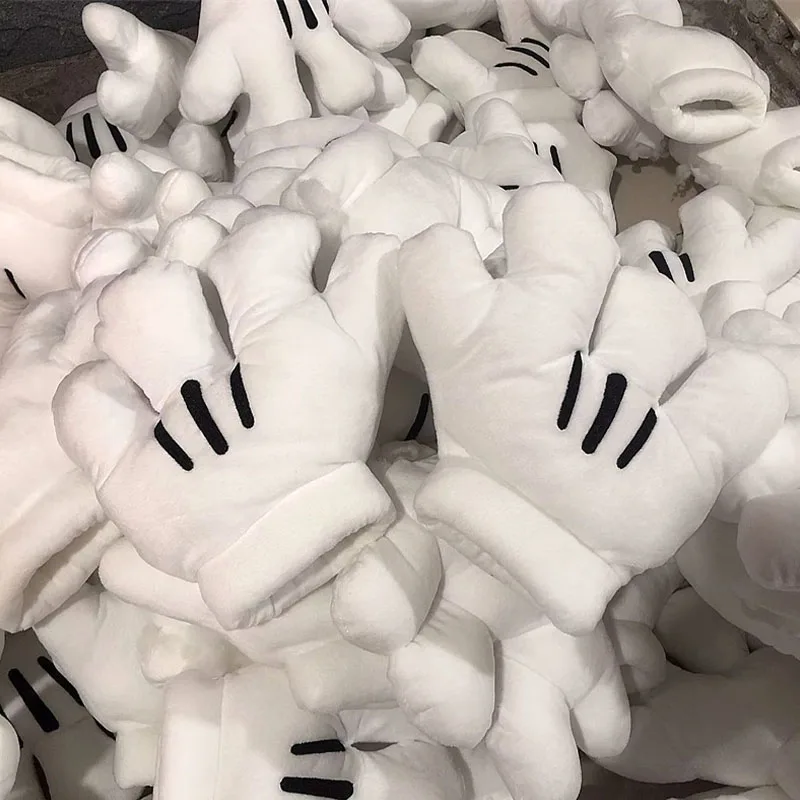 

Mickey Mouse Gloves Disney Mickey Mouse Mickey Minnie Big Gloves Hand Cosplay Show Props Gloves Halloween Party Christmas Gift