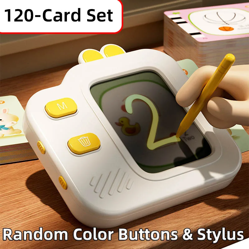 لعبة تعلم لوحة رسم المفردات التفاعلية مع أزرار ألو...