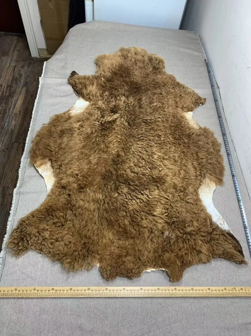 冬キャンプはムートンラグをチェアに敷くと暖かくてオシャレで最高