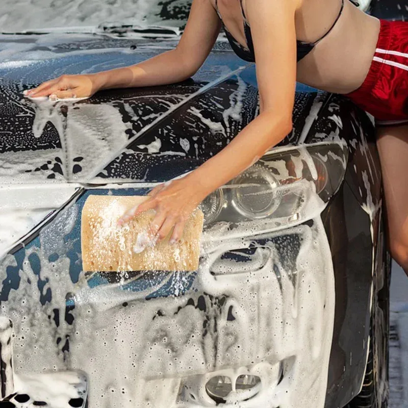 Car Washing Sponge Honeycomb Brush Car Cleaning Tools Motorcycle Accessories
