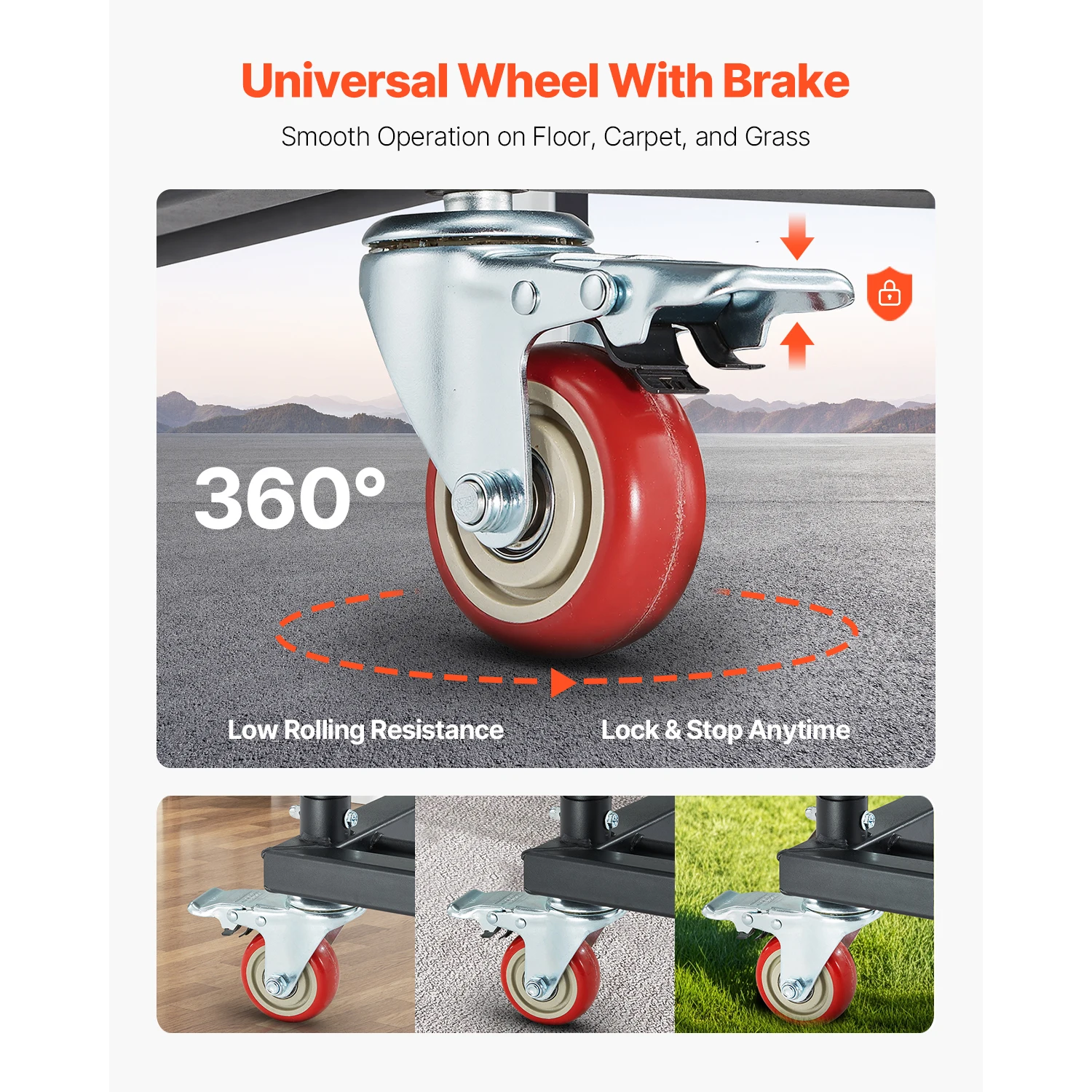 Metal Chair Storage Rack with Wheels for 25 Chairs