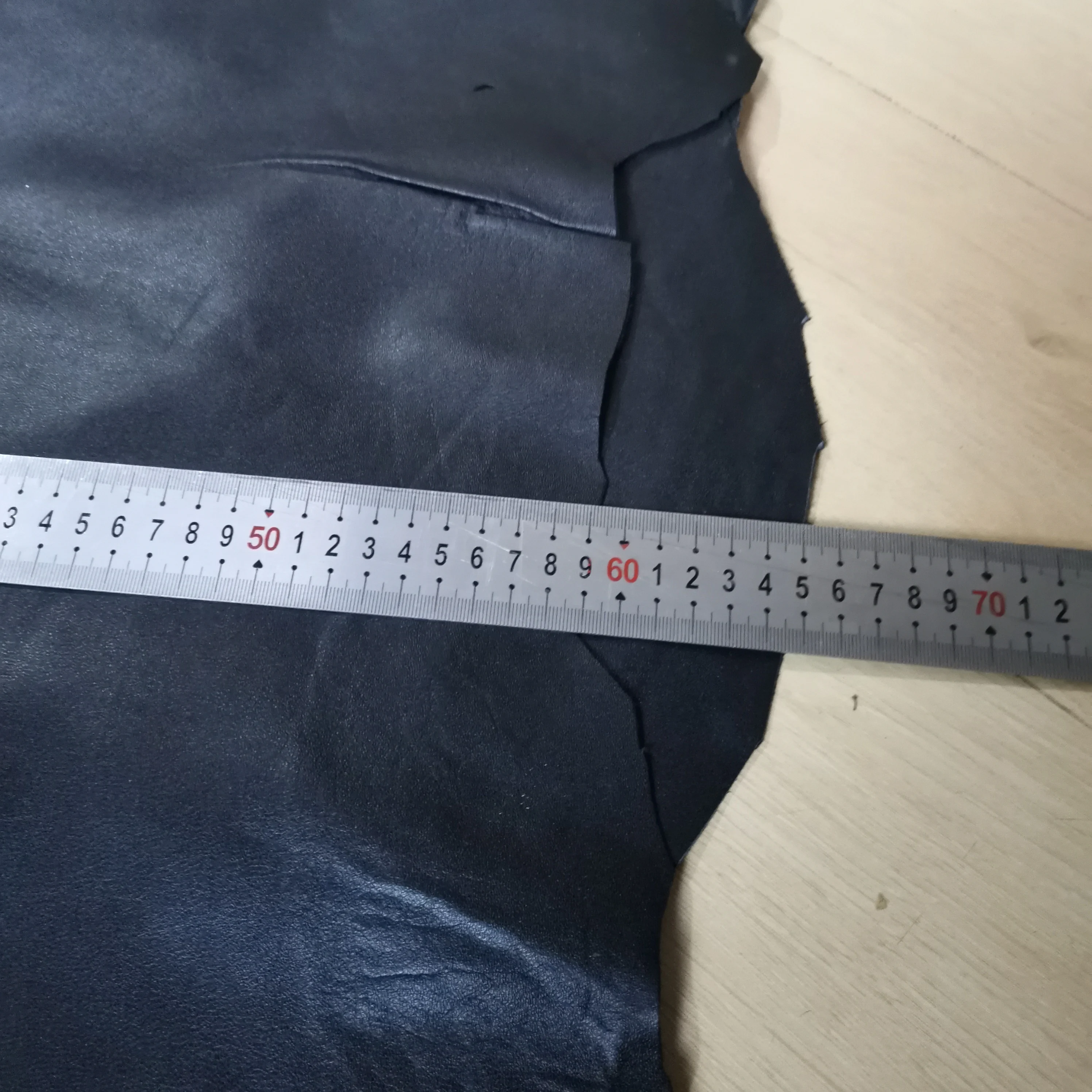 두꺼운 블랙 양가죽, 탑 가죽, 리얼 가죽 원단, 수제 DIY 신발 가방, 1mm 전체 판매