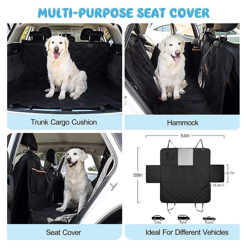 Backseat Dog Waterproof Scratchproof Nonslip Cover Protector Pet Car Seat Personalized Brand 100 Pcs JANYO
