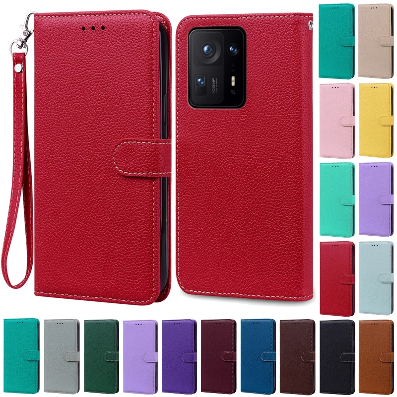 For Xiaomi Mix 4 Case Leather Wallet Flip Cover Phone Case For Xiaomi Mi Mix 4 Soft Silicone Coque Fundas Shell