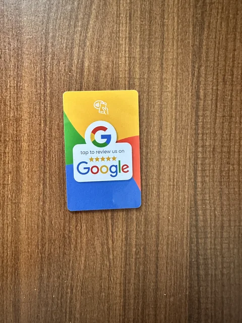 Grow your Business With NFC Google Review Cards Tap and Rate Google Review Cards 4