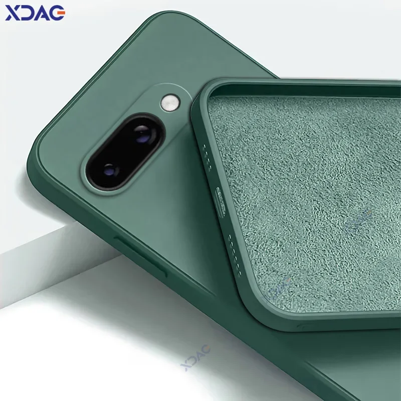 Luxury Dual Layer Silicone Armor Phone Case with Camera Protection