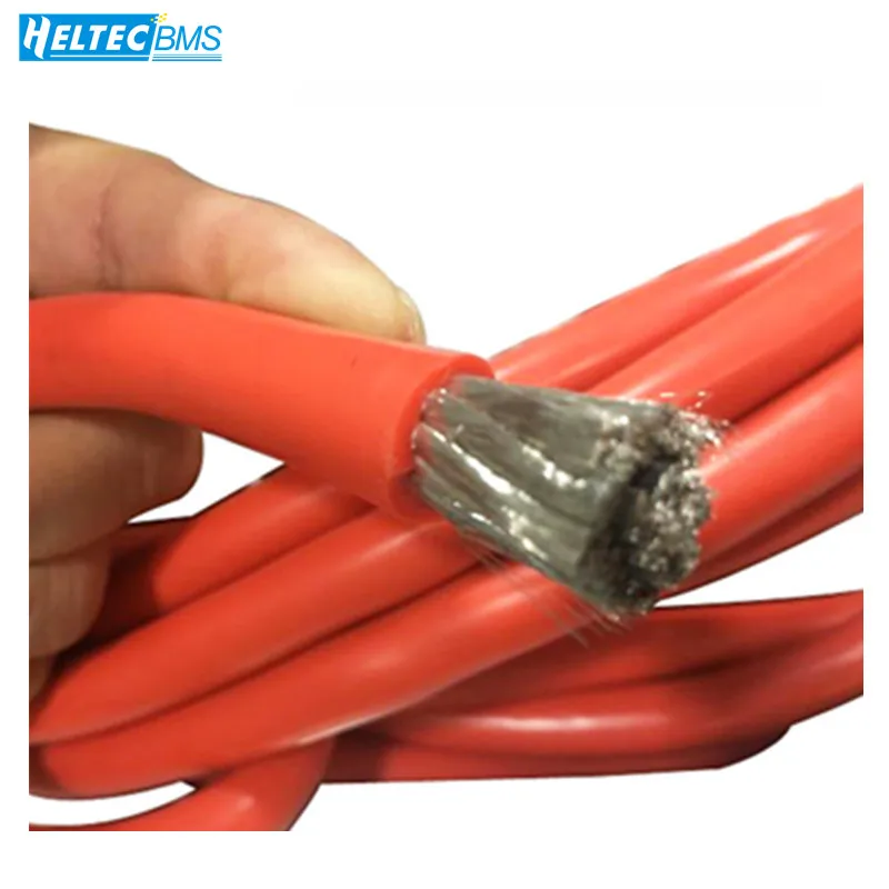 35/50/70 square extra soft silicone wire high temperature resistant cable wire spot welding machine dedicated wiring spot cable