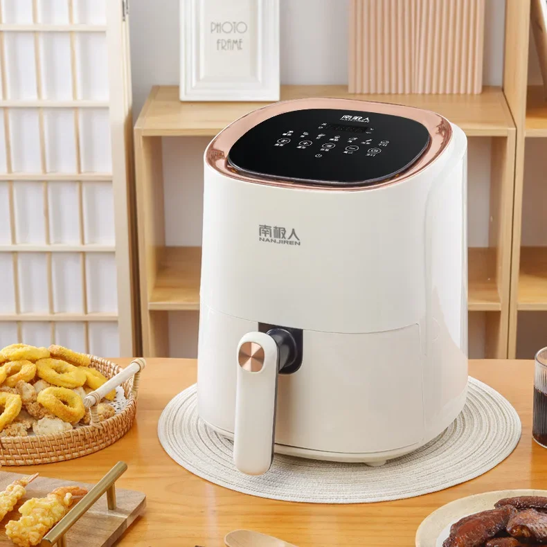 Air Fryer 4.5L Household Large Capacity Smart Touch Multi-function Air Fryer Kithcen Cookware Gifts to Mother