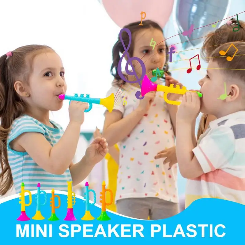 Toddler Trumpet Musical Toys For Kids Novelty Creative Children&rsquo;s Horn Toys For Birthday Events Music Class Graduation Party trumpet instrument