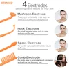 High Frequency Electrode Wand With 4 PCS Neon Electrotherapy Glass Tube Acne Spot Facial Skin Care Spa Violet Ray Wand Face Lift 6