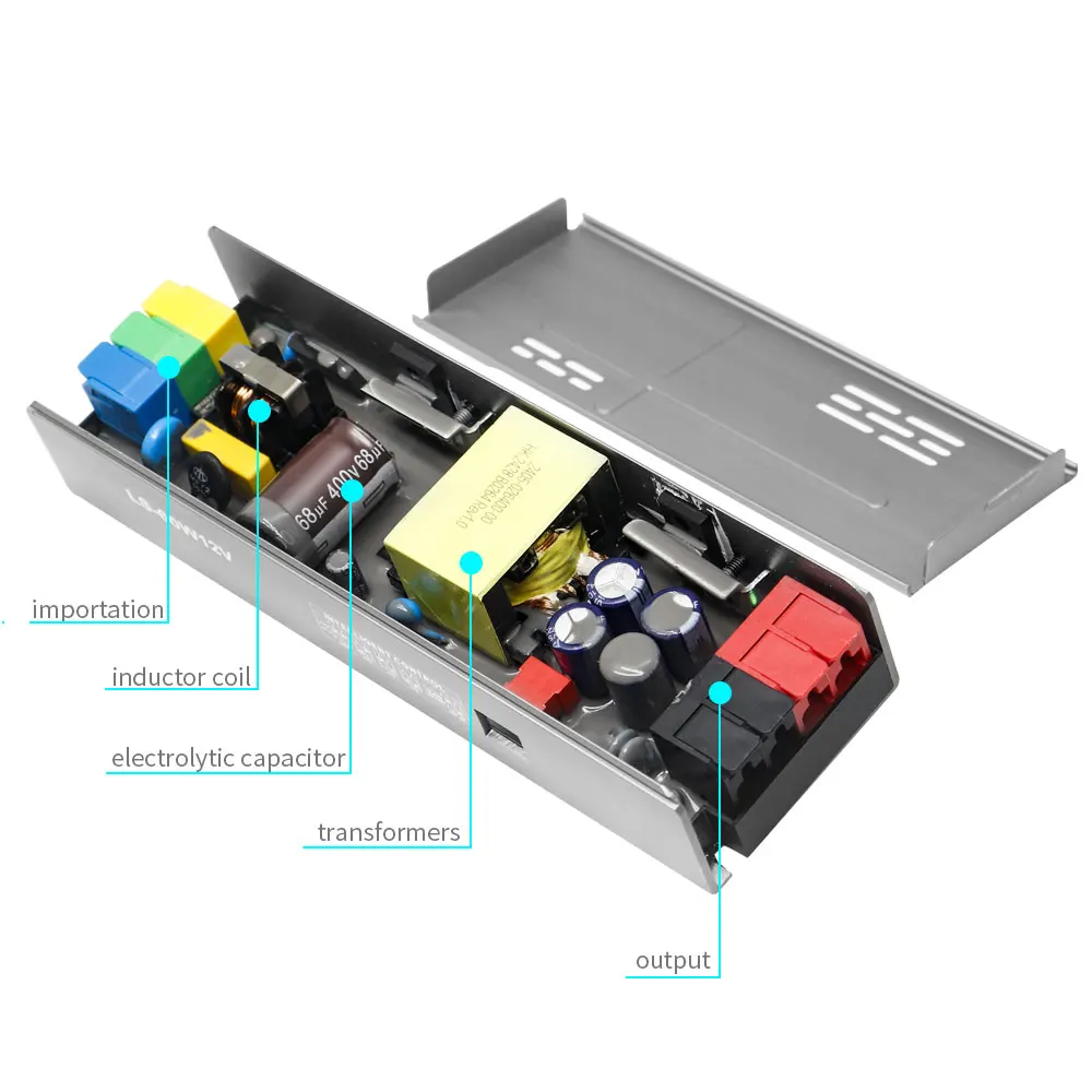 รูปสินค้า แหล่งจ่ายไฟ LED แปลงไฟ AC-DC สำหรับไฟ LED Strip